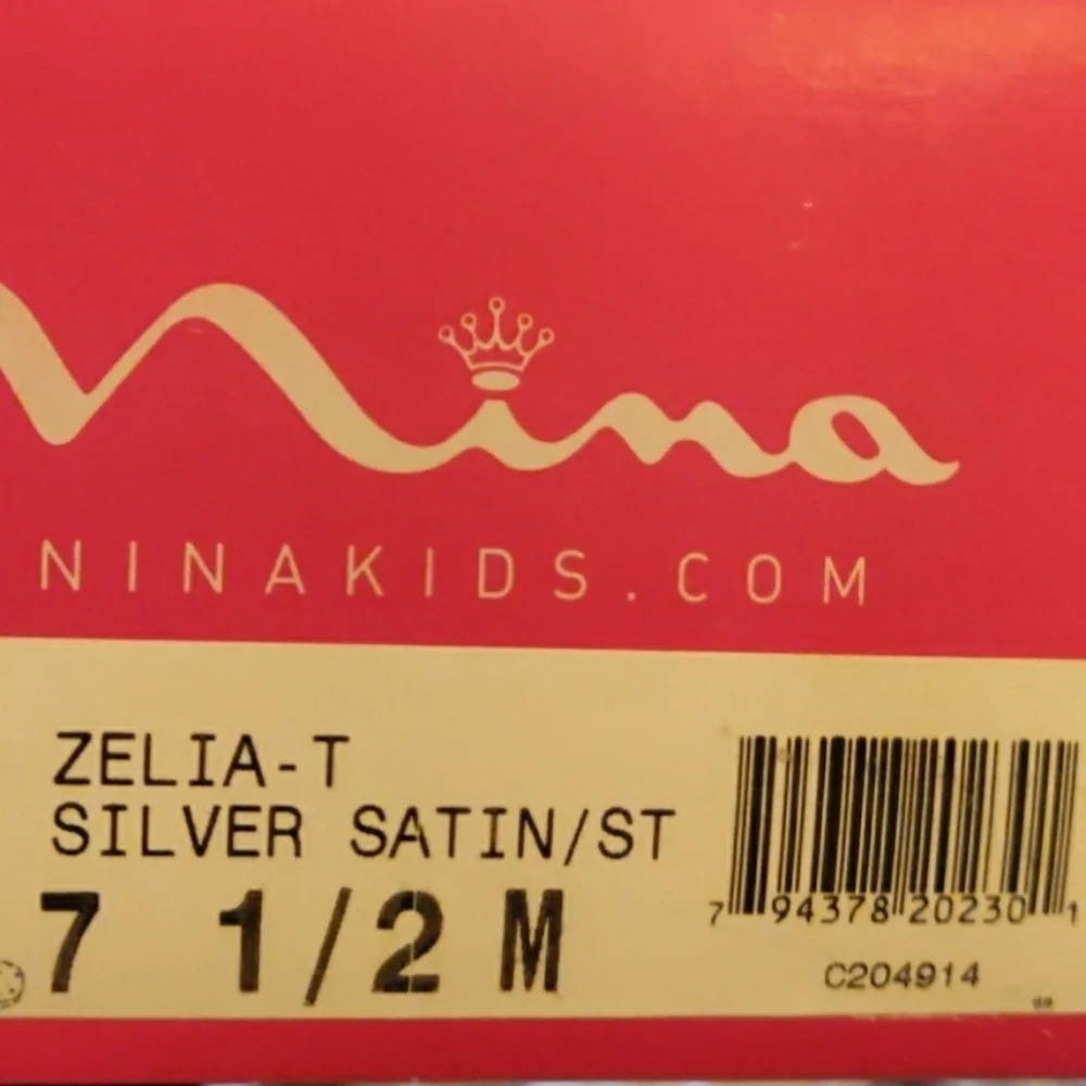 NINA ZELIA SHOES GIRLSSIZE 7.5 Toddlers GIRLSCOL